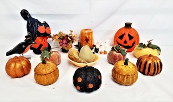 Great Selection Of Halloween/fall Tabletop Home Decor