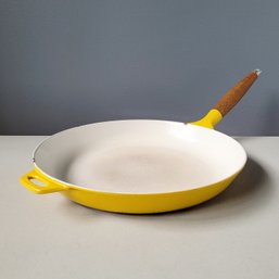 Mid Century Danish Copco Enameled Cast Iron Fry Pan