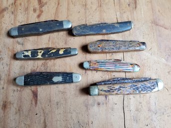 Lot Of Vintage Pocket Knives -