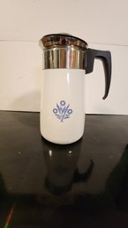 Vintage Pyrex Corningware Stove Top Percolator