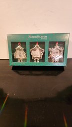 Reed & Barton Silver Plate Christmas Tree Ornaments