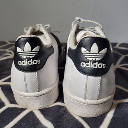 Adidas Superstar In Mens Size 8.5.    - - -- - - - - - - - - -- - - - - - - - - - - -- - -Loc: Closet In Bag