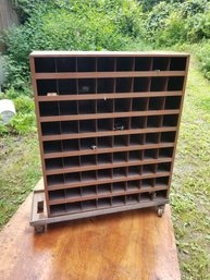 Vintage Industrial Metal Parts Bin