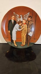 Norman Rockwell Collectors Plate 'a Great Moment '