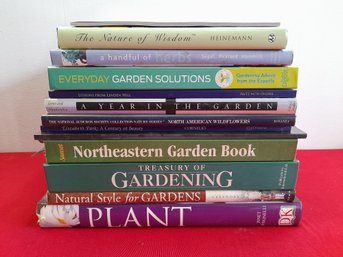 Gardening Book Lot