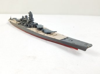 1970s Vintage Minic Ships By Hornby Diecast Waterline Models -m744 Yamato  Battleship