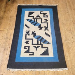 Vintage Handwoven Navajo Rug