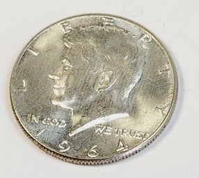 1964 Kennedy Uncirculated SILVER  Half Dollar