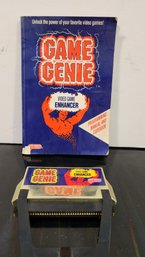 Original Nintendo Game Genie With Book