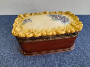 Vintage Early Jewelry/ Trinket Box