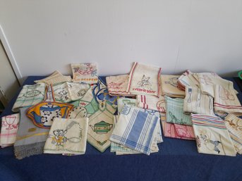 Vintage Hand Towels And Pot Holders #1