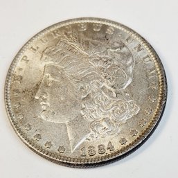 1884  Morgan Silver Dollar Uncirculated