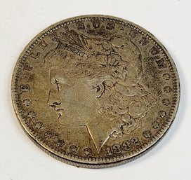 1882 Morgan Silver Dollar