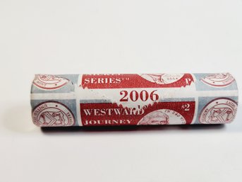 2006 West Ward Journey Jefferson Nickel UNC Roll Philadelphia Mint