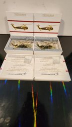 4 Official White House Marine 1 Christmas Ornaments
