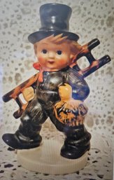 Vintage Goebel 'CHIMNEY SWEEP WITH LADDER' Figurine #KF40 TMK 6 W. Germany