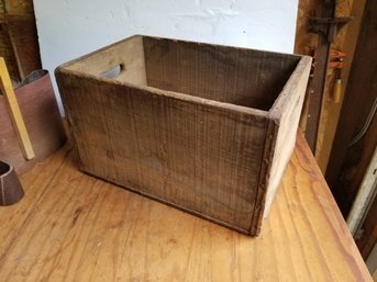 Antique Wood Box Crate