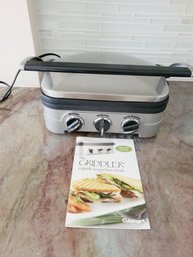 Cuisinart The Griddler Griddle Crepiere Panini Press