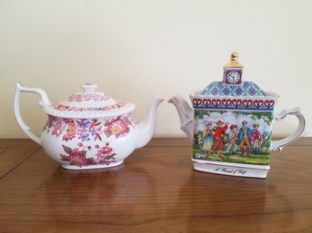 Vintage Spode & Sadler English Teapots