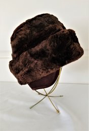 Women's North King Dyed Beaver Sides Fur Originals Hat Size Small