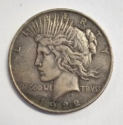 1922 Peace Dollar