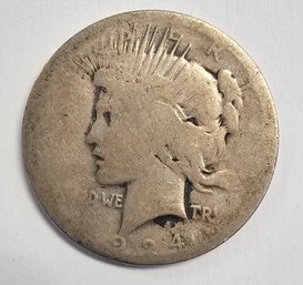 1924 Peace Dollar