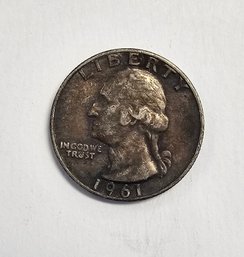 1961 D Washington Quarter