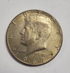 1967 Kennedy Half Dollar