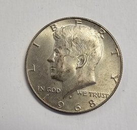 1968 Kennedy Half Dollar