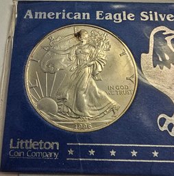 1996 Silver American Eagle Coin