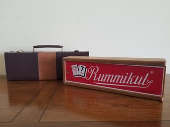 Two Vintage Rummikub Games