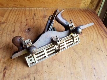 Vintage Stanley No 386 Plane With Fence