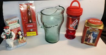 Lot 2 Of Several Coca~Cola Collectibles