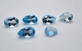 6 Sky Blue Topaz