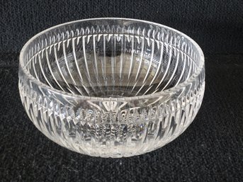 Pretty Atlantis Crystal Bowl - Signed