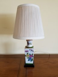 Vintage Inarco Italy Hand Painted Table Lamp