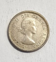 1964 Silver Canadian Dime