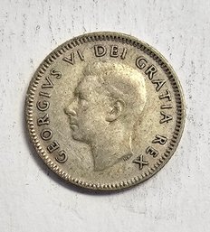 1951 Silver Canadian Dime