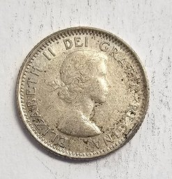 1953 Silver Canadian Dime