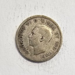 1940 Silver Canadian Dime