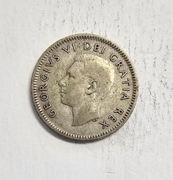 1952 Silver Canadian Dime