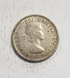 1959 Silver Canadian Dime