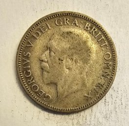 1928 UK Great Britian One Shilling Silver