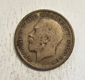 1911 6 Pence Great Britian SILVER