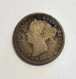 1882 10 Cents Canadian Dime