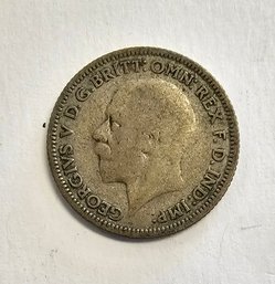 1930 Six Pence Lucky SILVER Great Britian