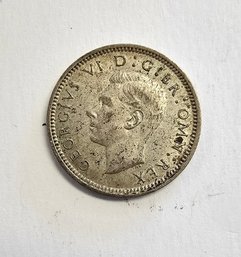 1942 Great Britian Six Pence SILVER