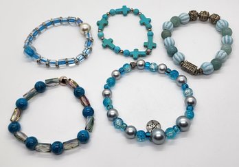 5 Handmade Stretch Bracelets