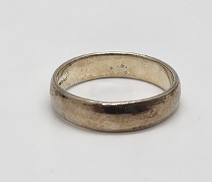 Vintage Sterling Silver Band Ring