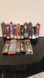 Collection Of Souvenir Spoons